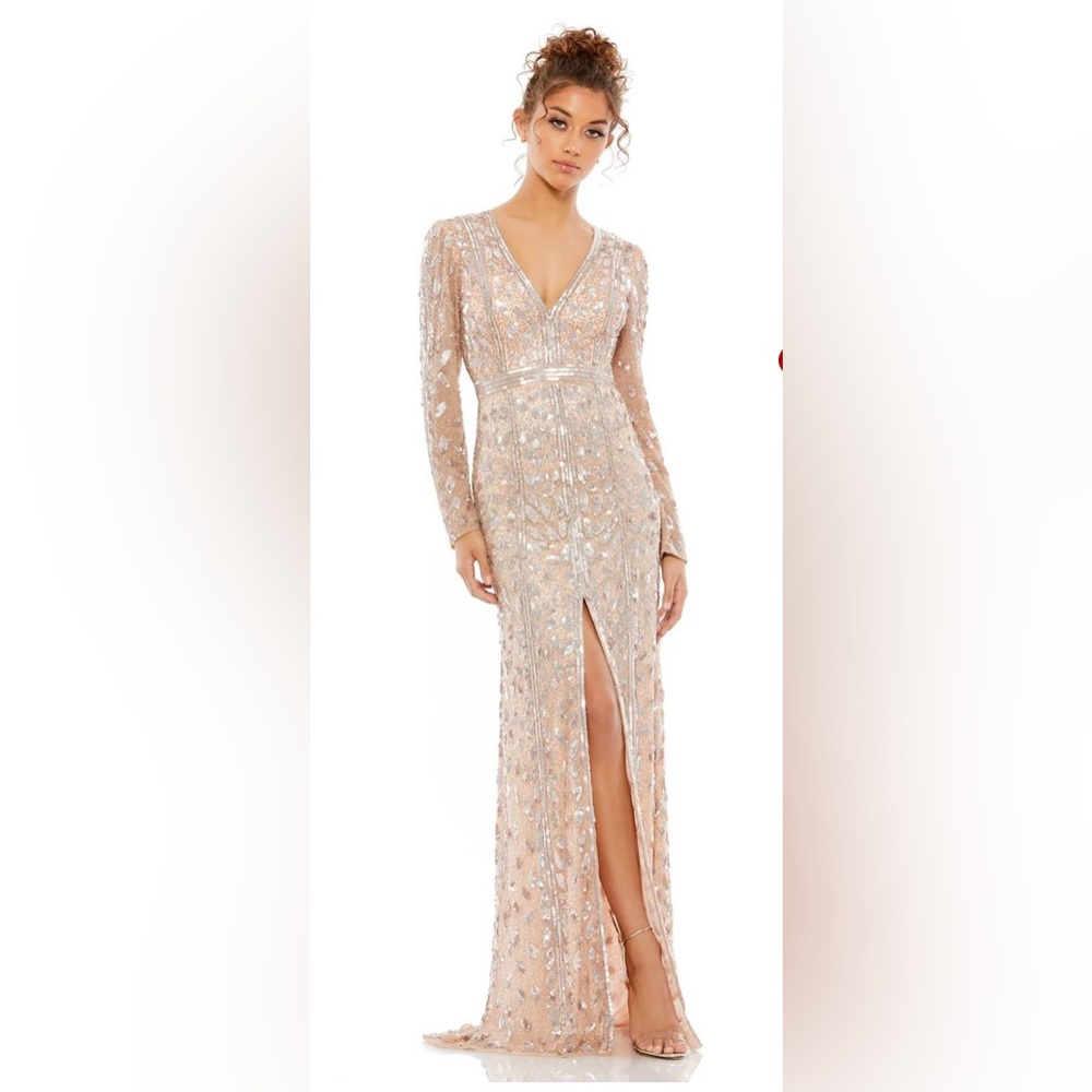 Mac Duggal Sequin Gown #5002 -NWT